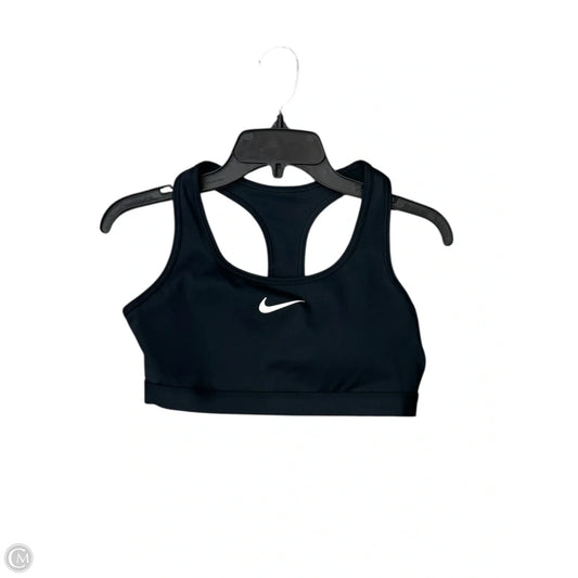 Athletic Bra By Nike In Black, Size: M