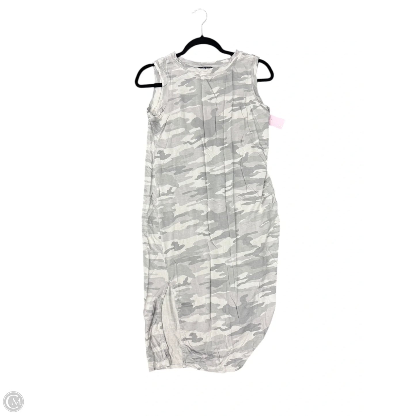 Dress Casual Midi By Hilary Radley In Grey, Size: 4