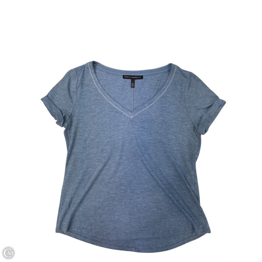 Top Short Sleeve By White House Black Market In Blue, Size: S