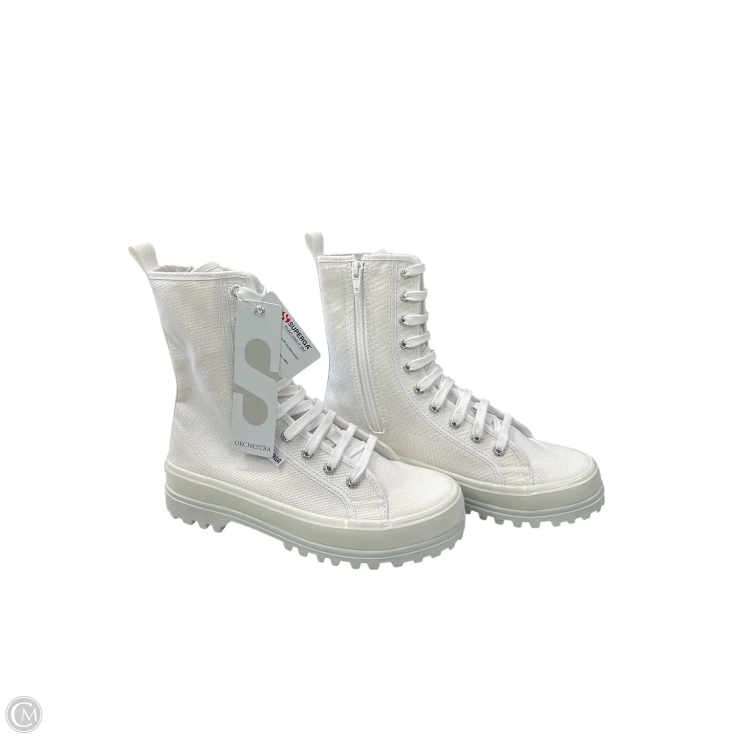Shoes Sneakers By Superga In White, Size: 6