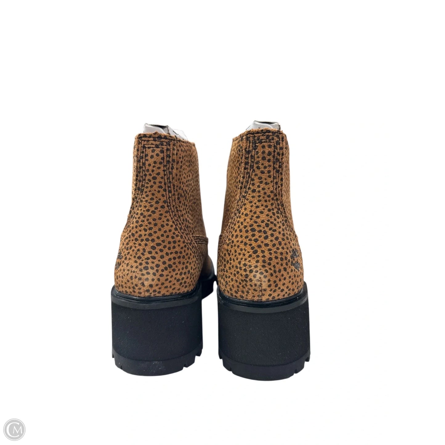 Boots Ankle Flats By Timberland In Animal Print, Size: 6