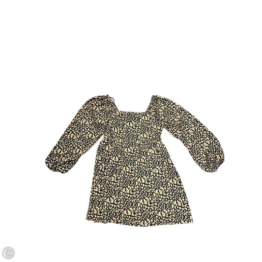 Dress Casual Short By Very J In Black & Brown, Size: 4