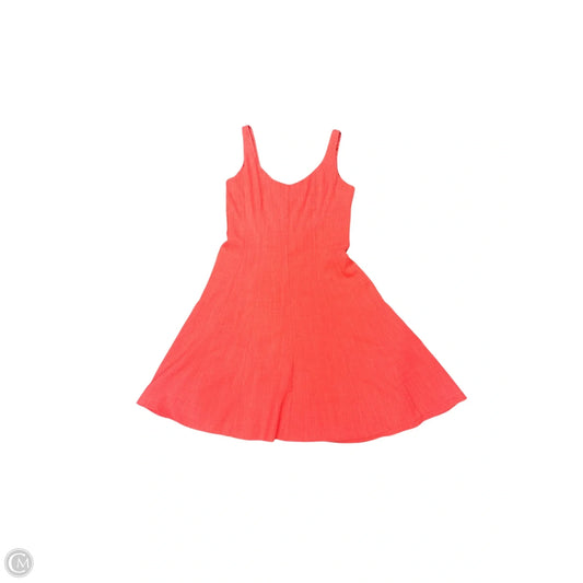 Dress Casual Short By Clothes Mentor In Coral, Size: 10