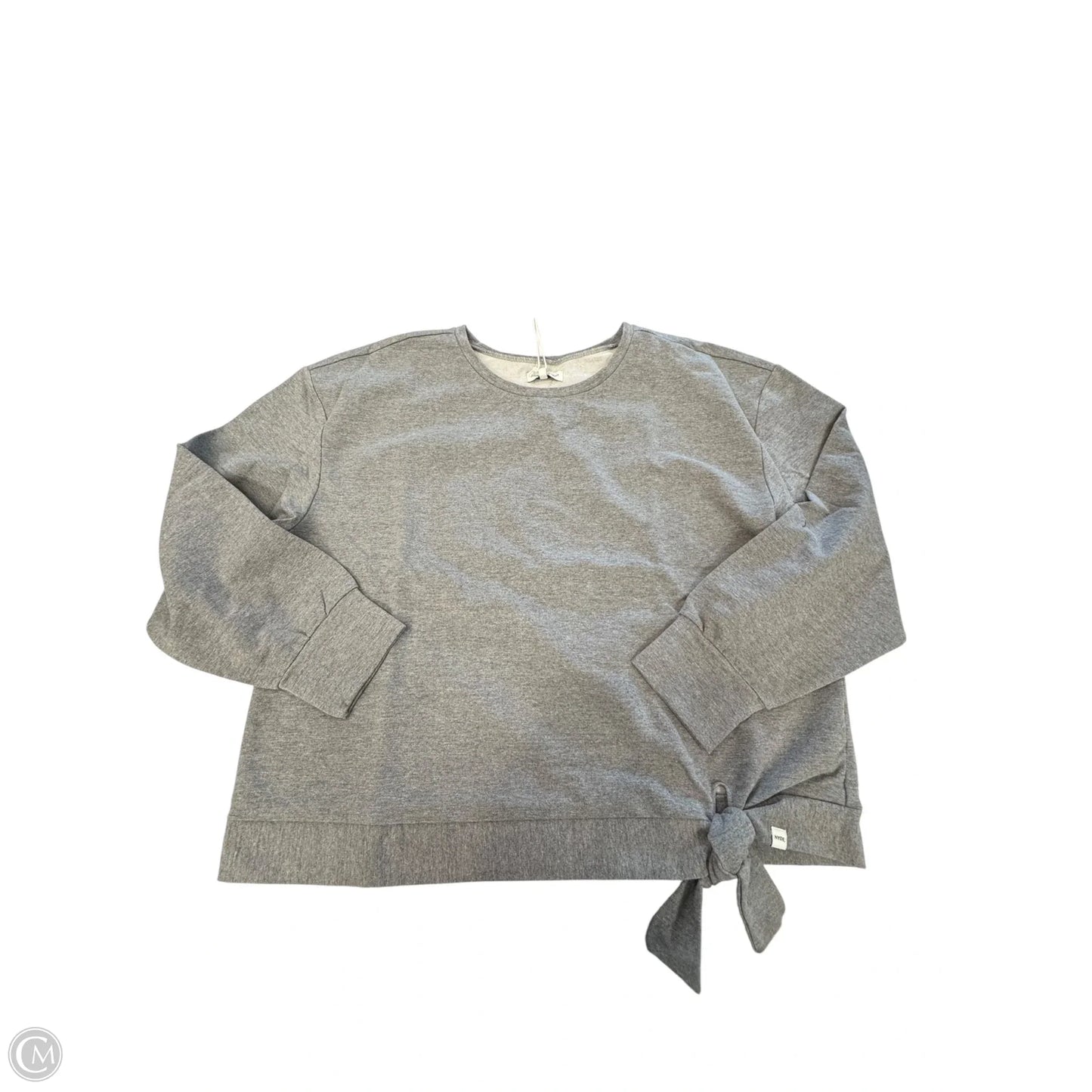 Sweatshirt Crewneck By Not Your Daughters Jeans In Grey, Size: Xl