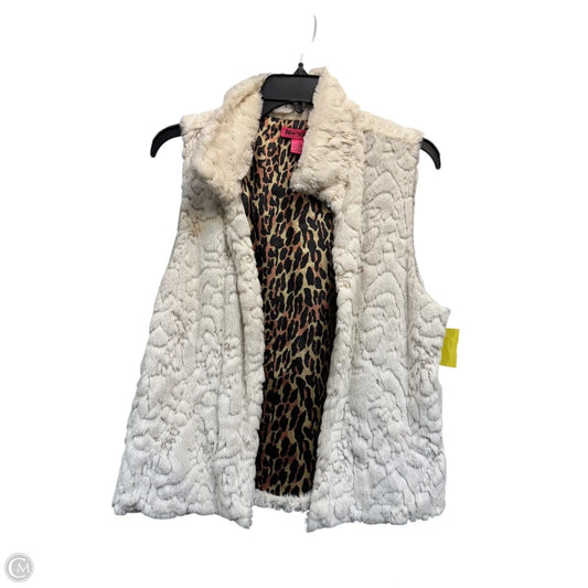Vest Other By Betsey Johnson In White, Size: M