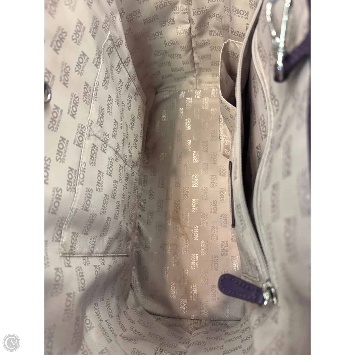 Tote Designer By Michael Kors, Size: Large