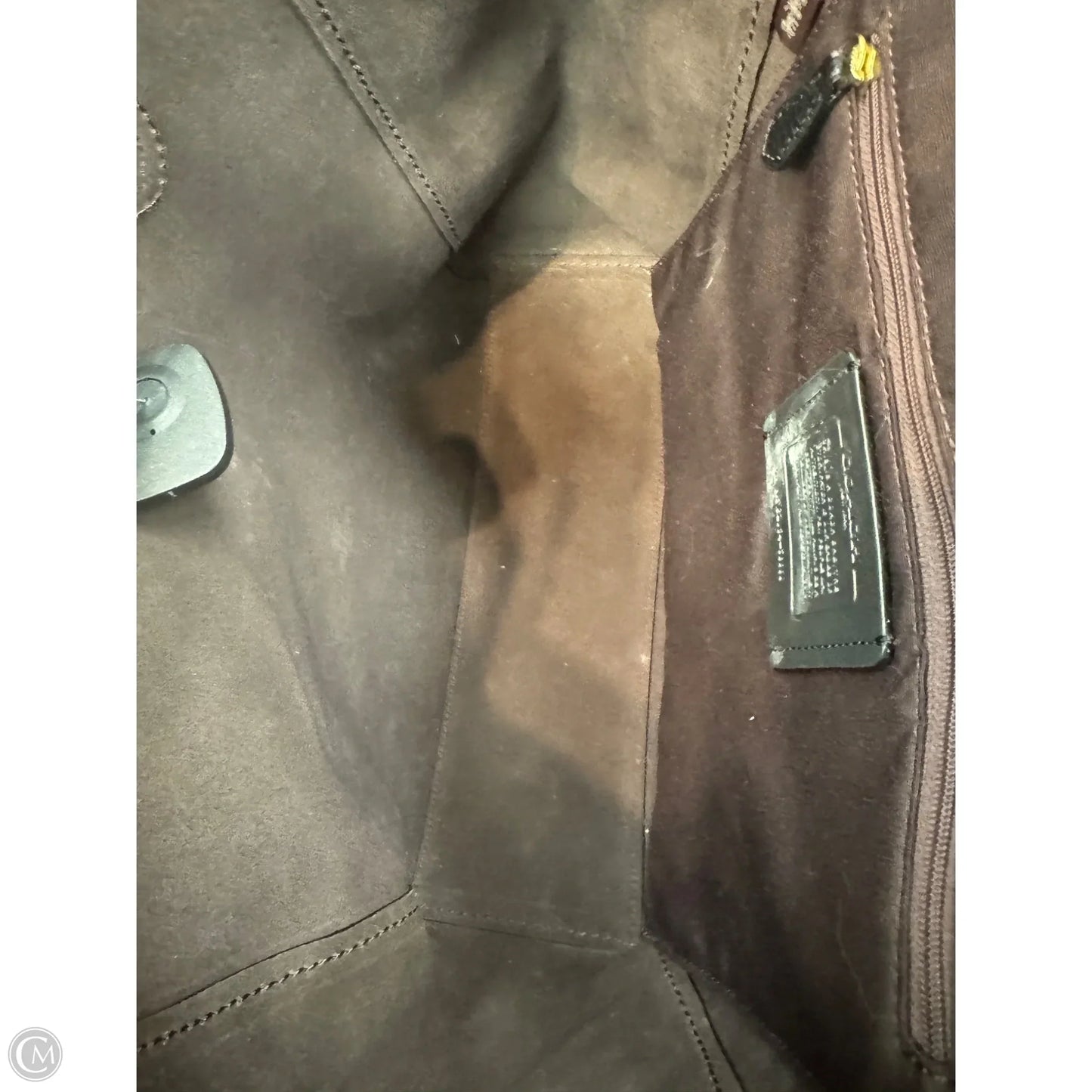 Tote Designer By Coach, Size: Medium