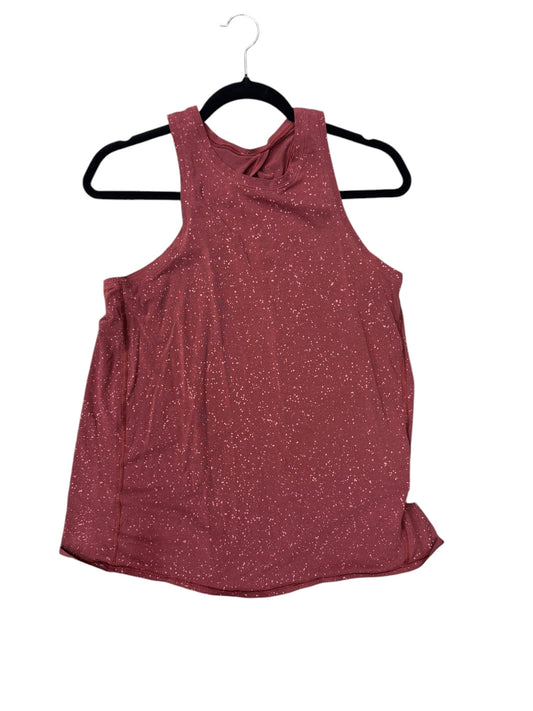 Athletic Tank Top By Lululemon In Red, Size: S