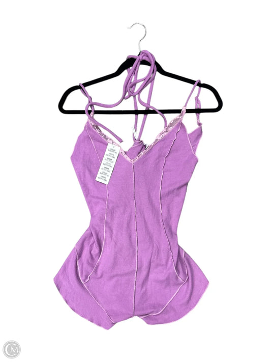 Romper By Urban Outfitters In Purple, Size: Xs