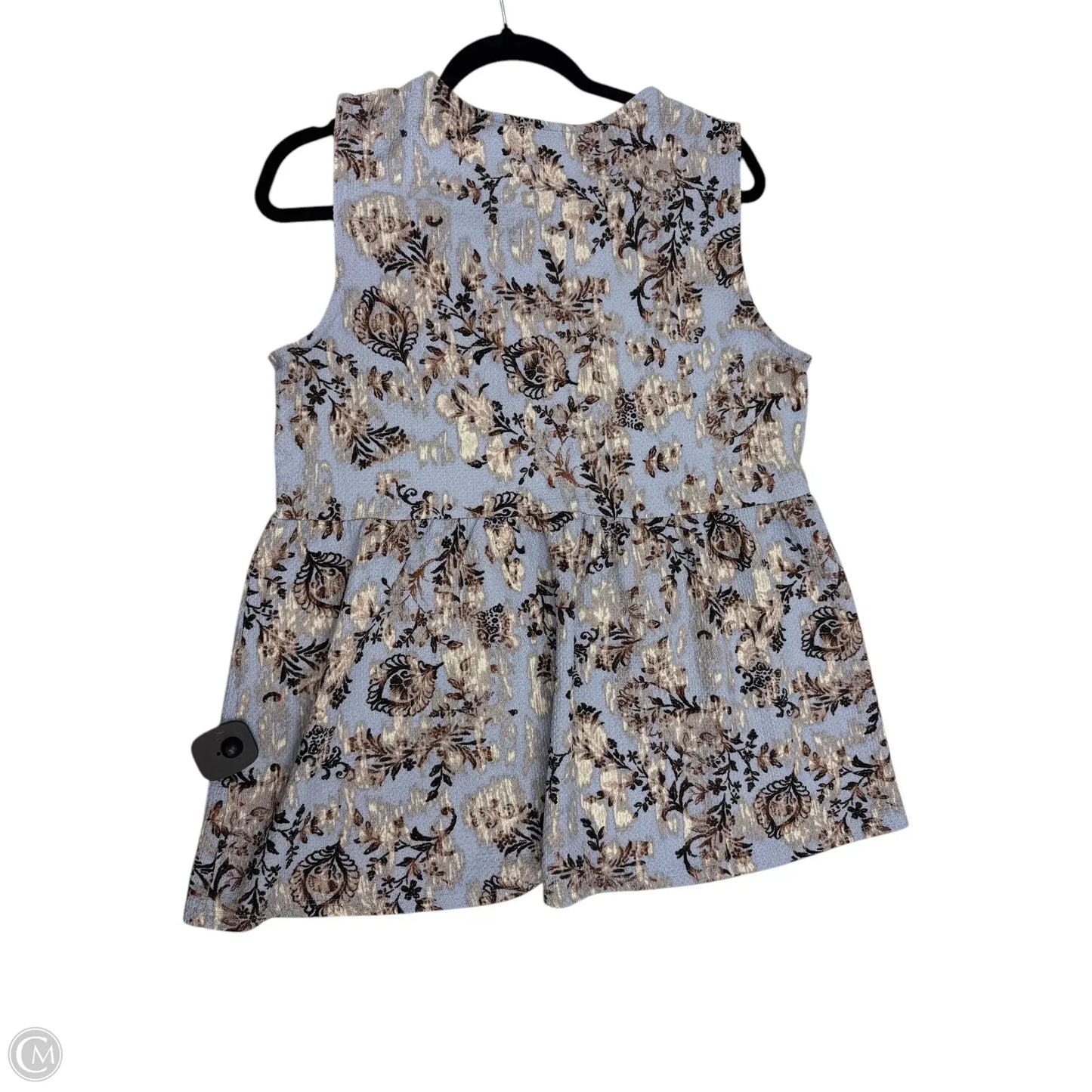 Top Sleeveless Designer By Frye In Purple, Size: L