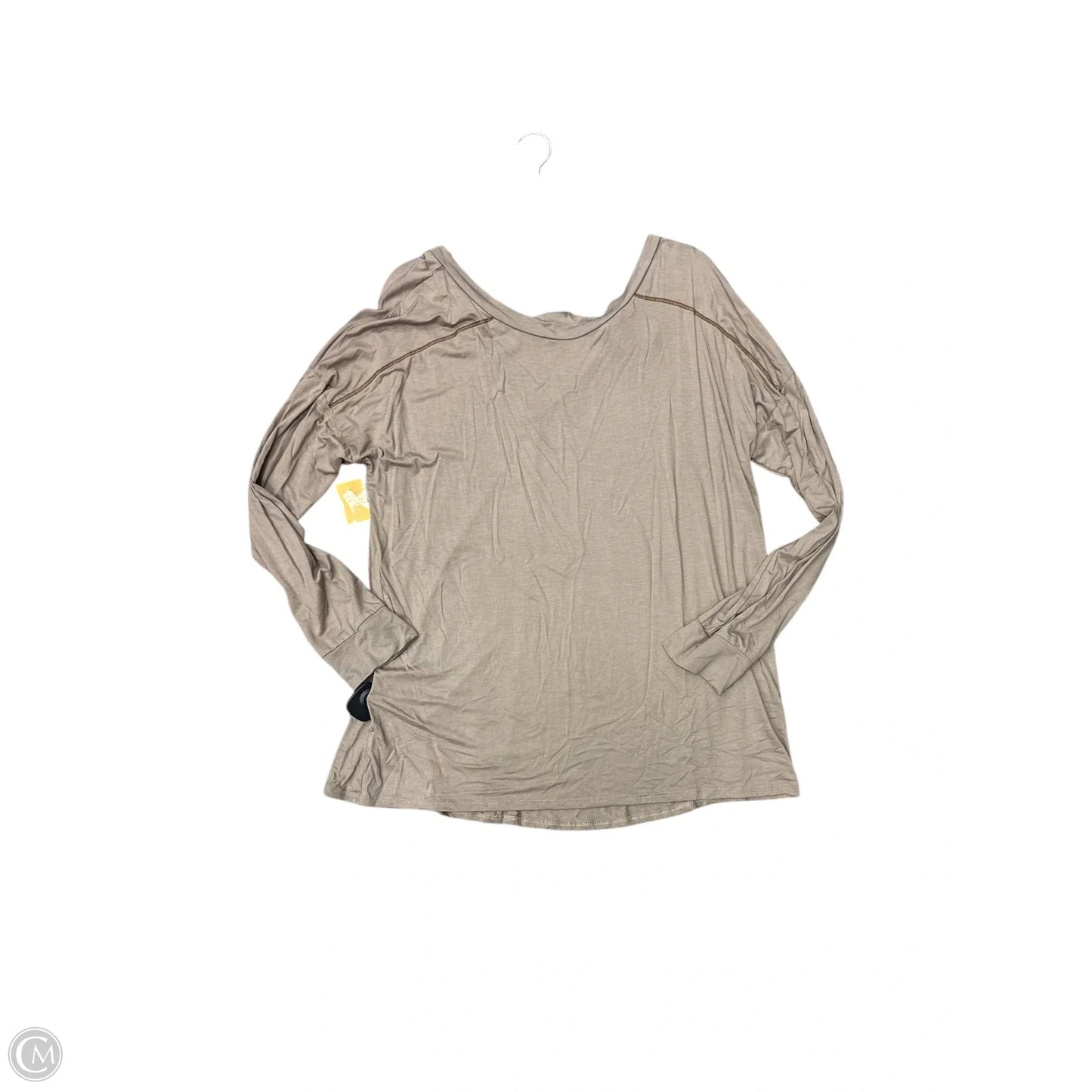 Top Long Sleeve By Sew In Love In Grey, Size: 2x