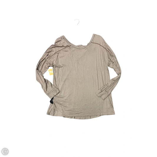 Top Long Sleeve By Sew In Love In Grey, Size: 2x