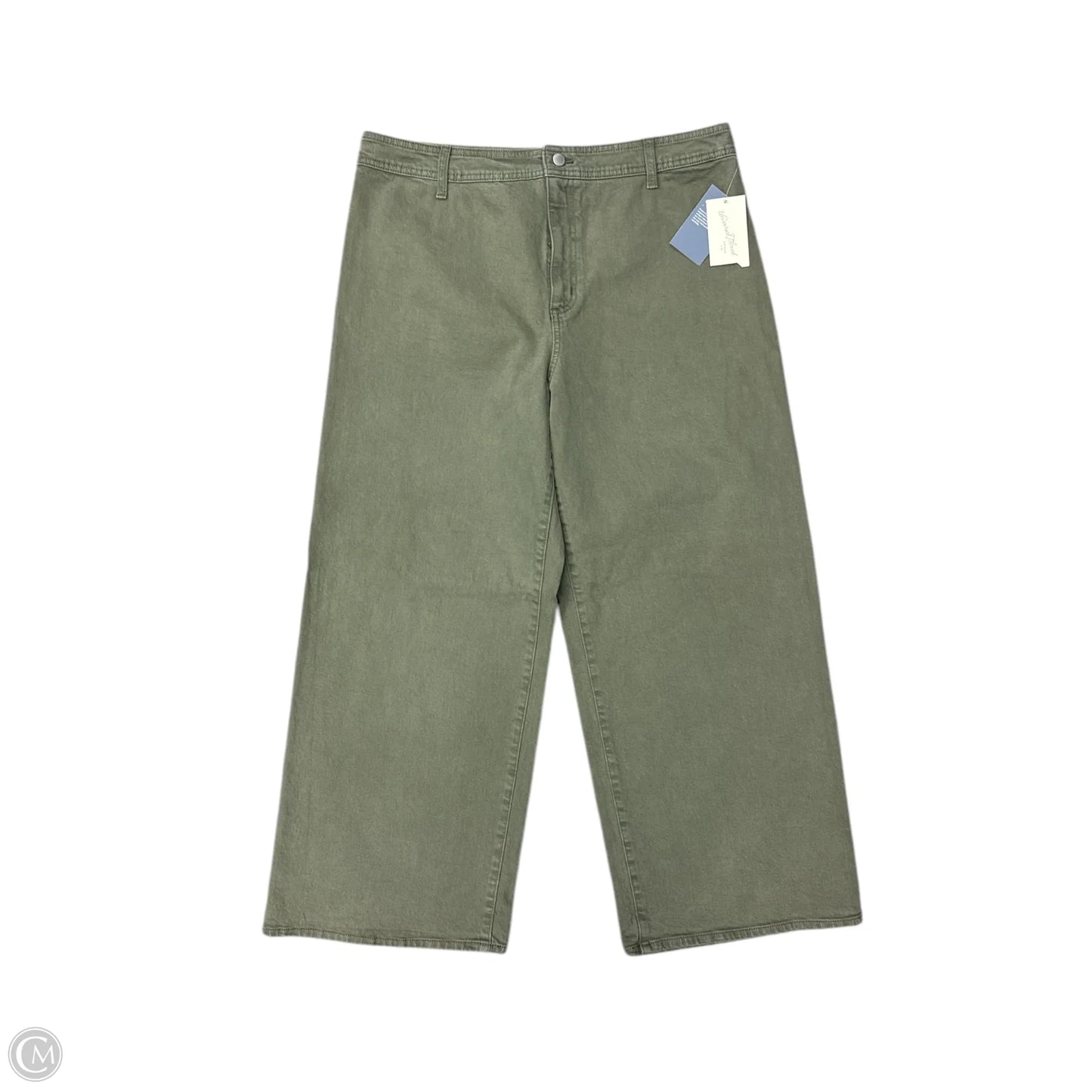 Pants Wide Leg By Universal Thread In Green, Size: 16