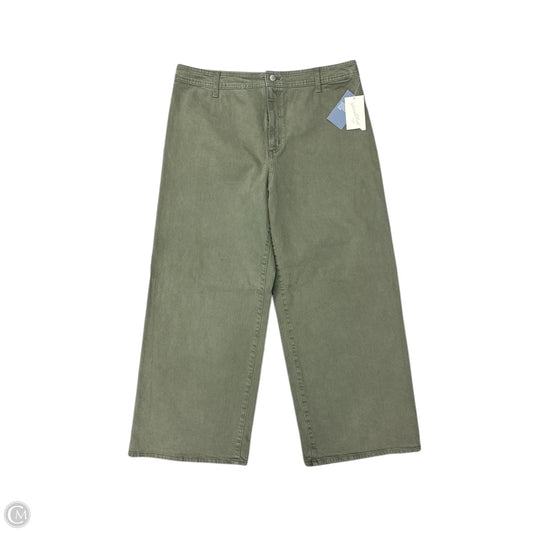 Pants Wide Leg By Universal Thread In Green, Size: 16