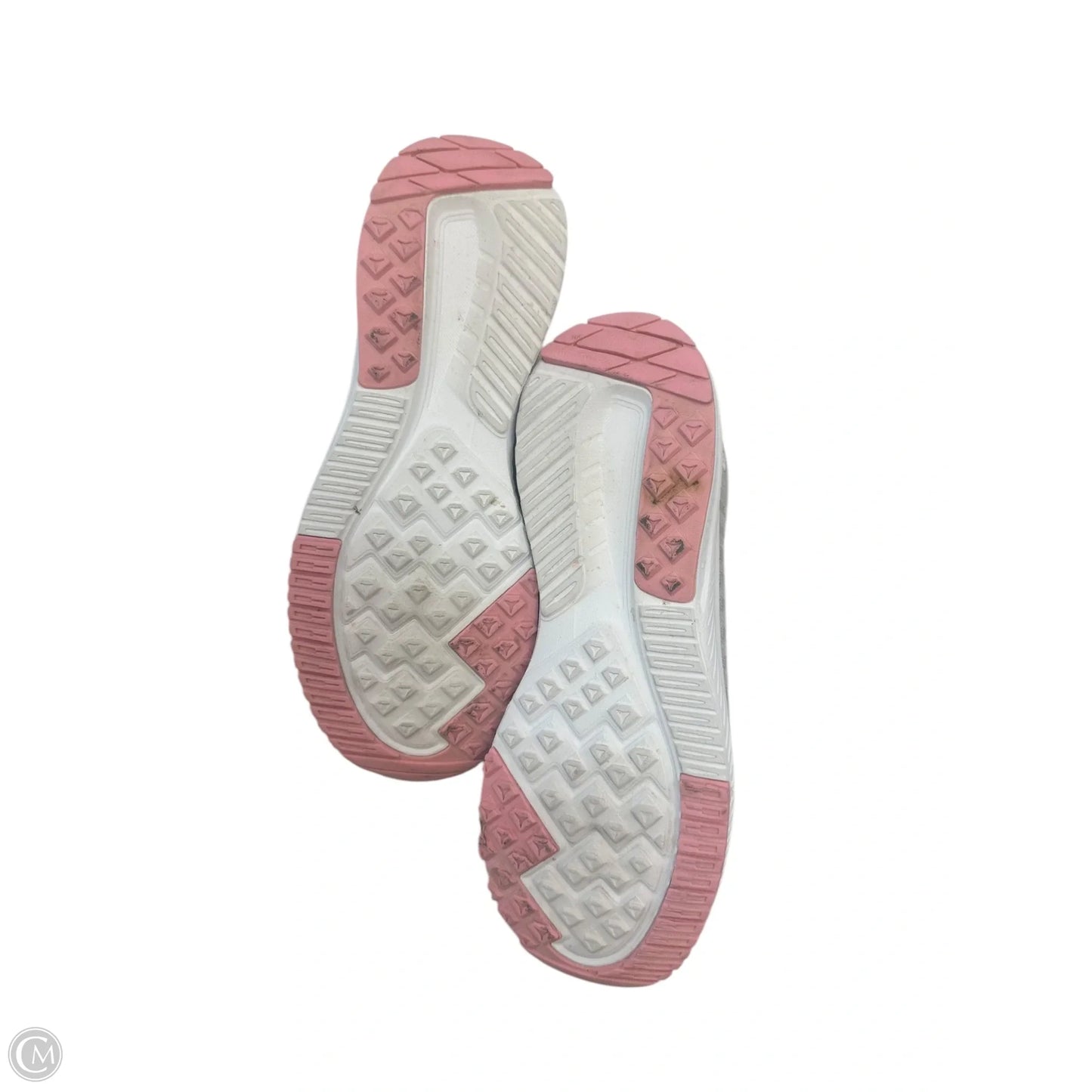 Shoes Athletic By Clothes Mentor In Grey & Pink, Size: 8