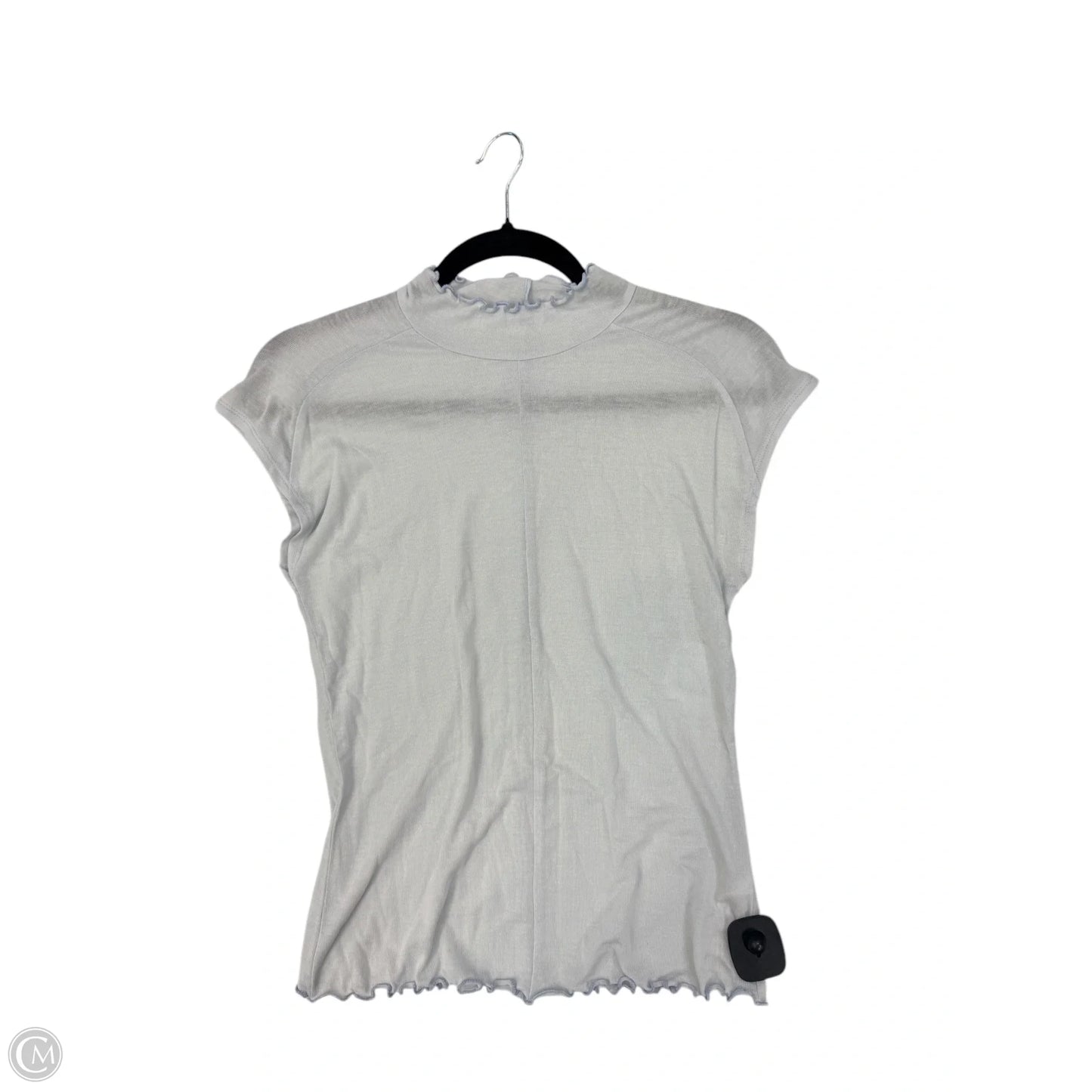 Top Short Sleeve By Free People In Blue & Brown, Size: M