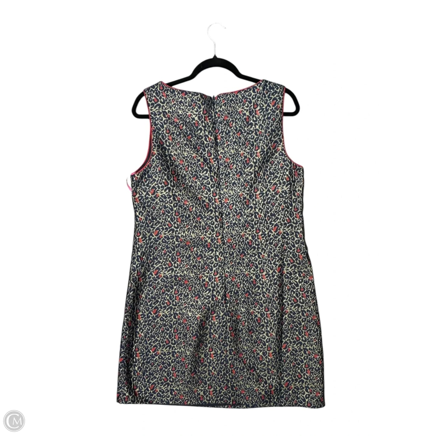 Dress Party Midi By Betsey Johnson In Animal Print, Size: 14
