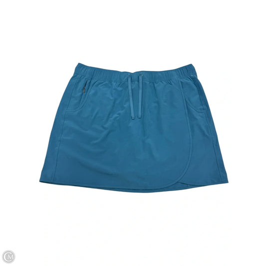 Athletic Skort By Patagonia In Teal, Size: Xl