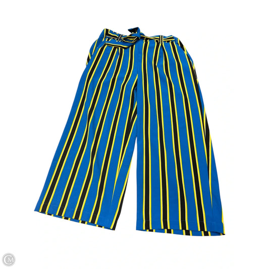 Pants Cropped By Ashley Stewart In Blue, Size: 14