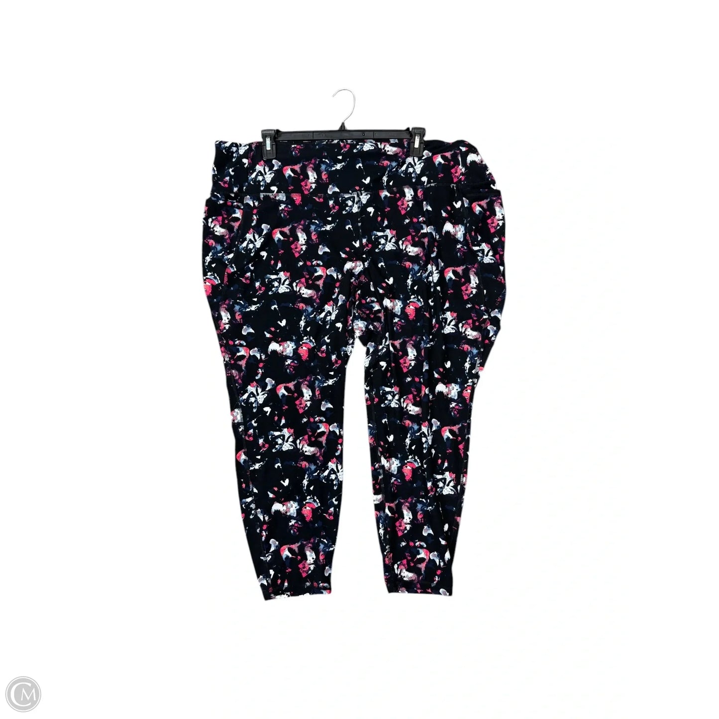 Athletic Leggings By Livi Active In Black, Size: 4x