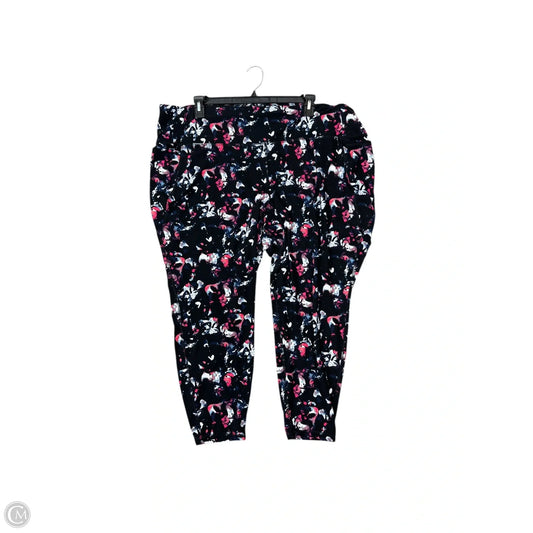 Athletic Leggings By Livi Active In Black, Size: 4x