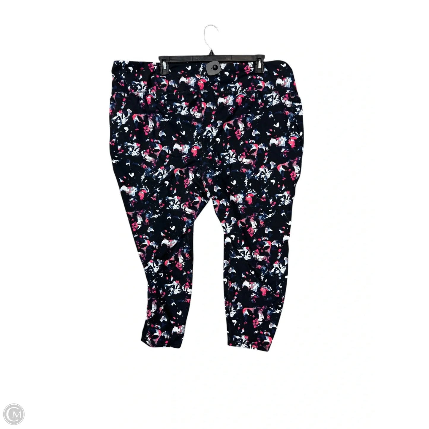 Athletic Leggings By Livi Active In Black, Size: 4x