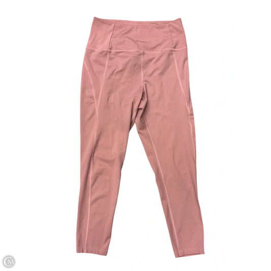Athletic Capris By Cmc In Mauve, Size: M