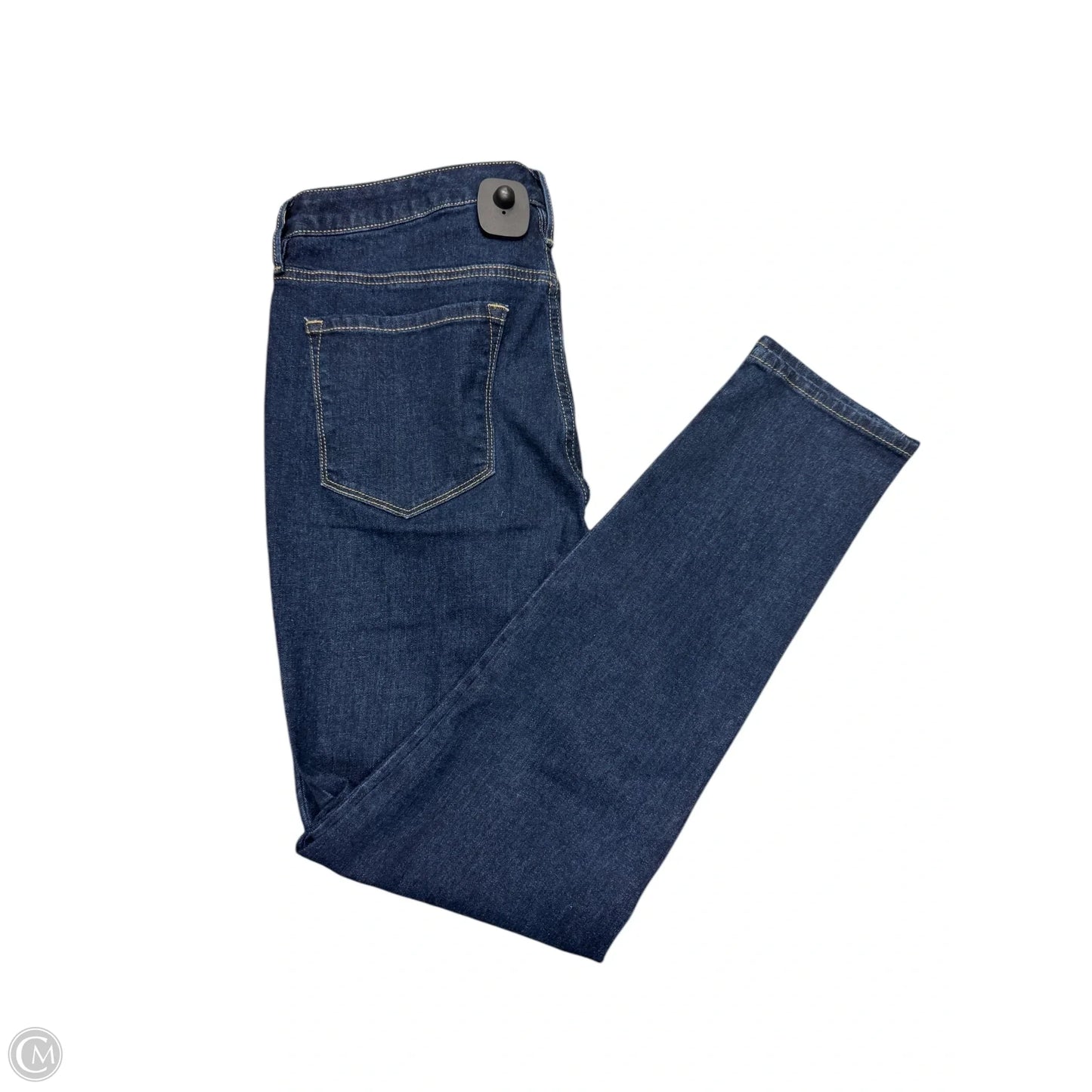 Jeans Skinny By Seven 7 In Blue Denim, Size: 10