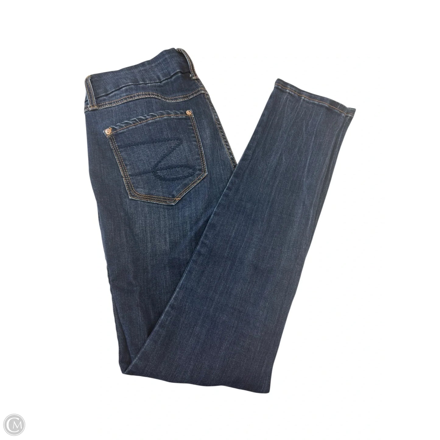 Jeans Skinny By Seven 7 In Blue Denim, Size: 6