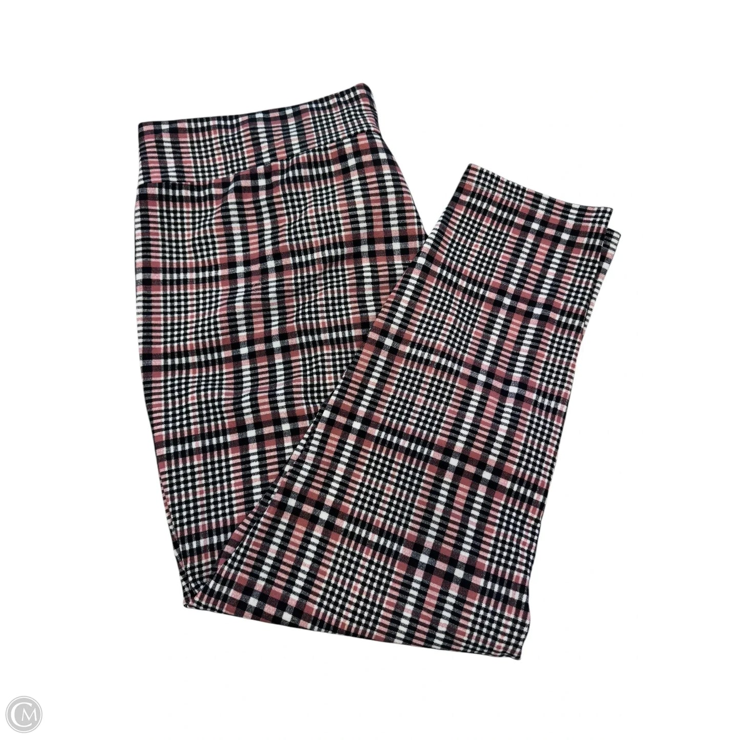 Pants Leggings By Shein In Plaid Pattern, Size: 26
