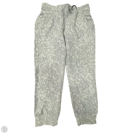 Athletic Capris By Lululemon In Grey, Size: S