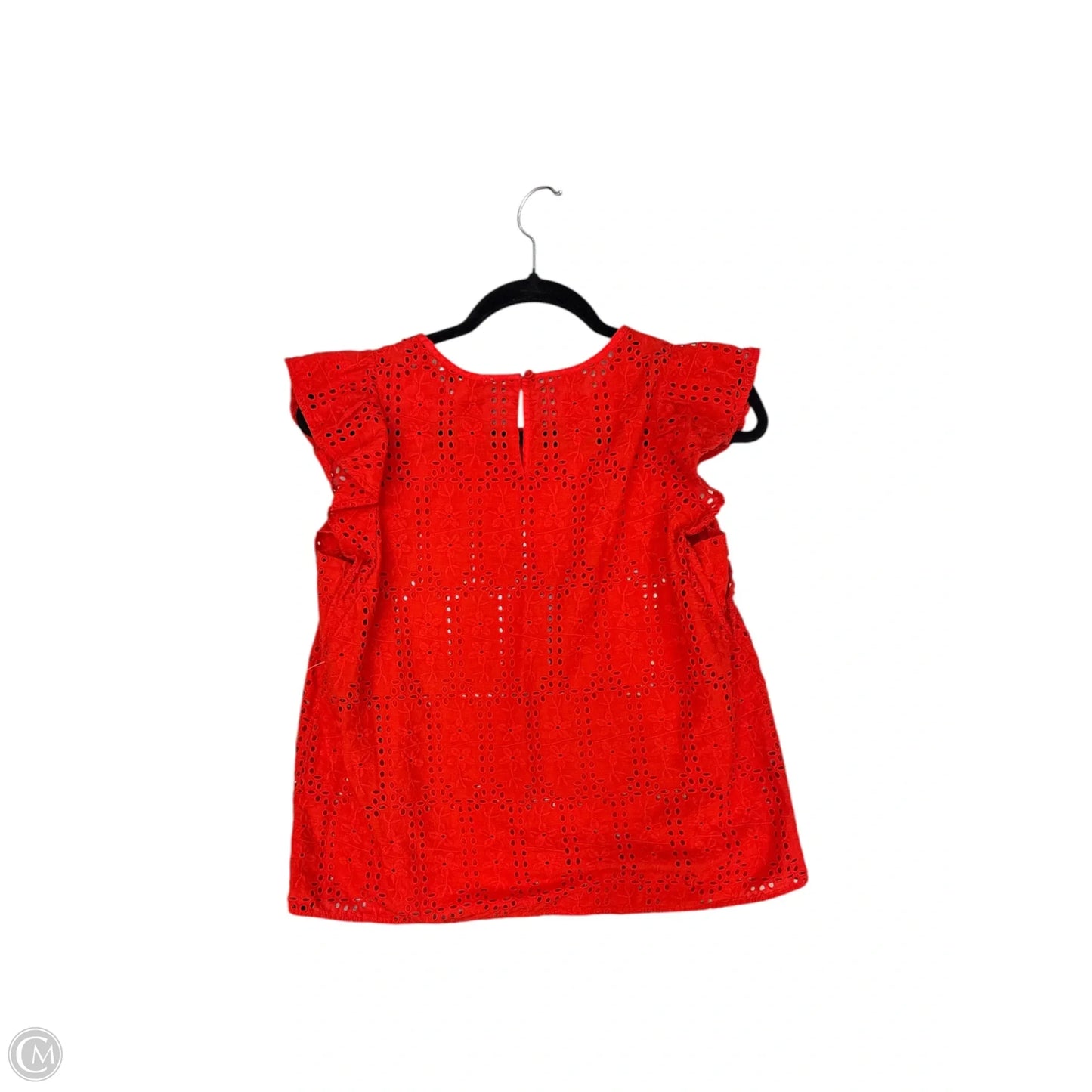 Top Short Sleeve By Madewell In Red, Size: S