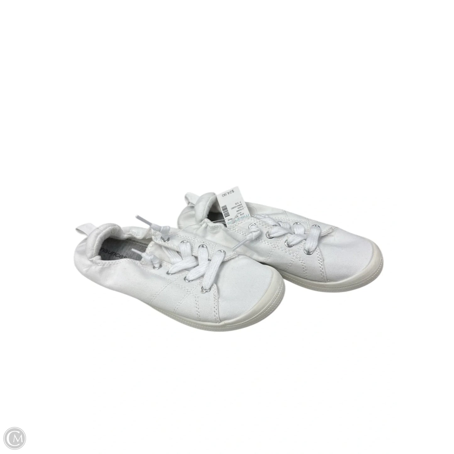 Shoes Flats By Maurices In White, Size: 7.5