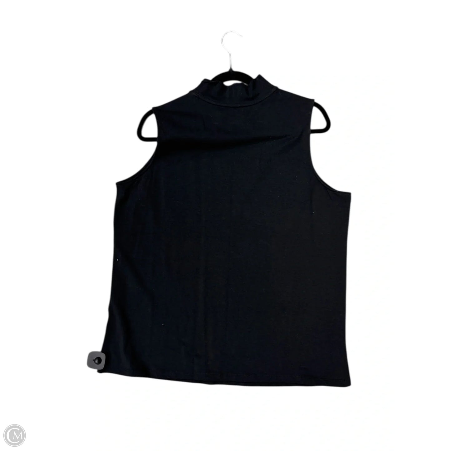 Top Sleeveless By Cj Banks In Black, Size: 1x