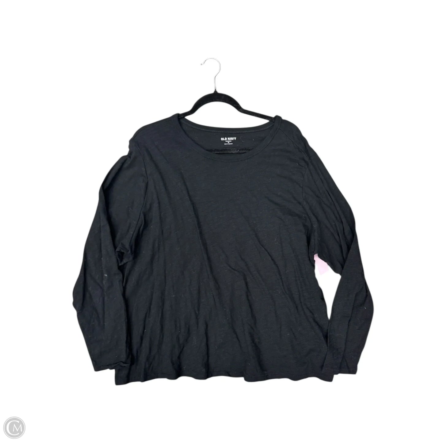 Top Long Sleeve Basic By Old Navy In Black, Size: 3x