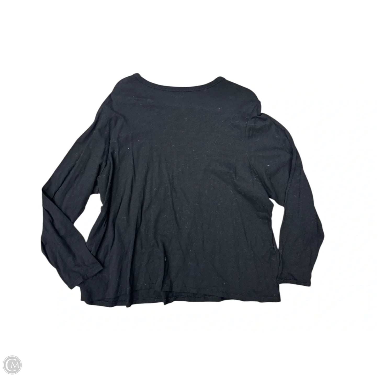 Top Long Sleeve Basic By Old Navy In Black, Size: 3x