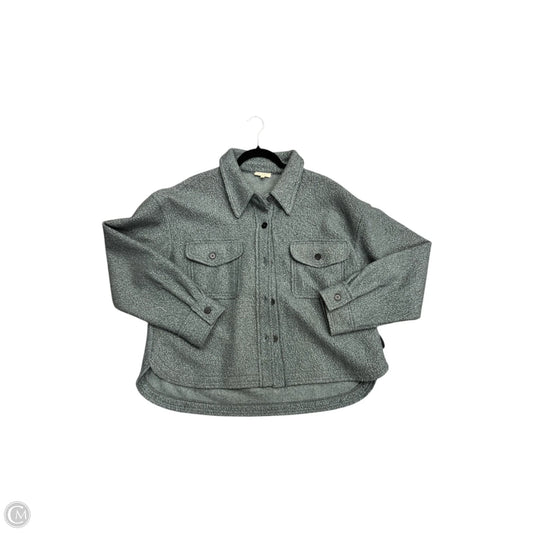 Jacket Shirt By La Miel In Teal, Size: M