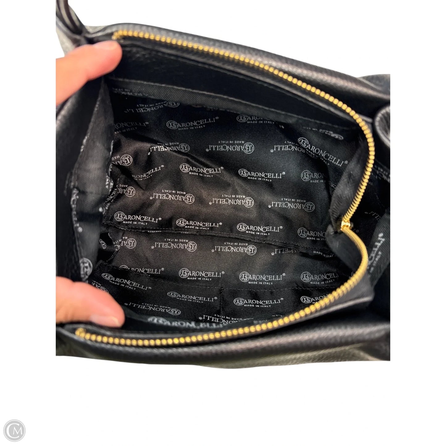 Handbag Leather By Clothes Mentor, Size: Medium