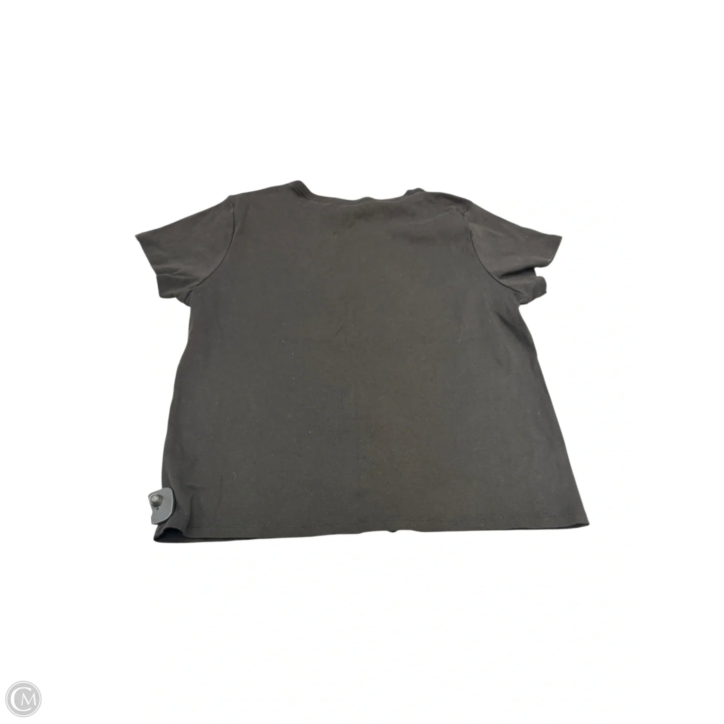 Top Short Sleeve Basic By Dkny In Black, Size: Xxl