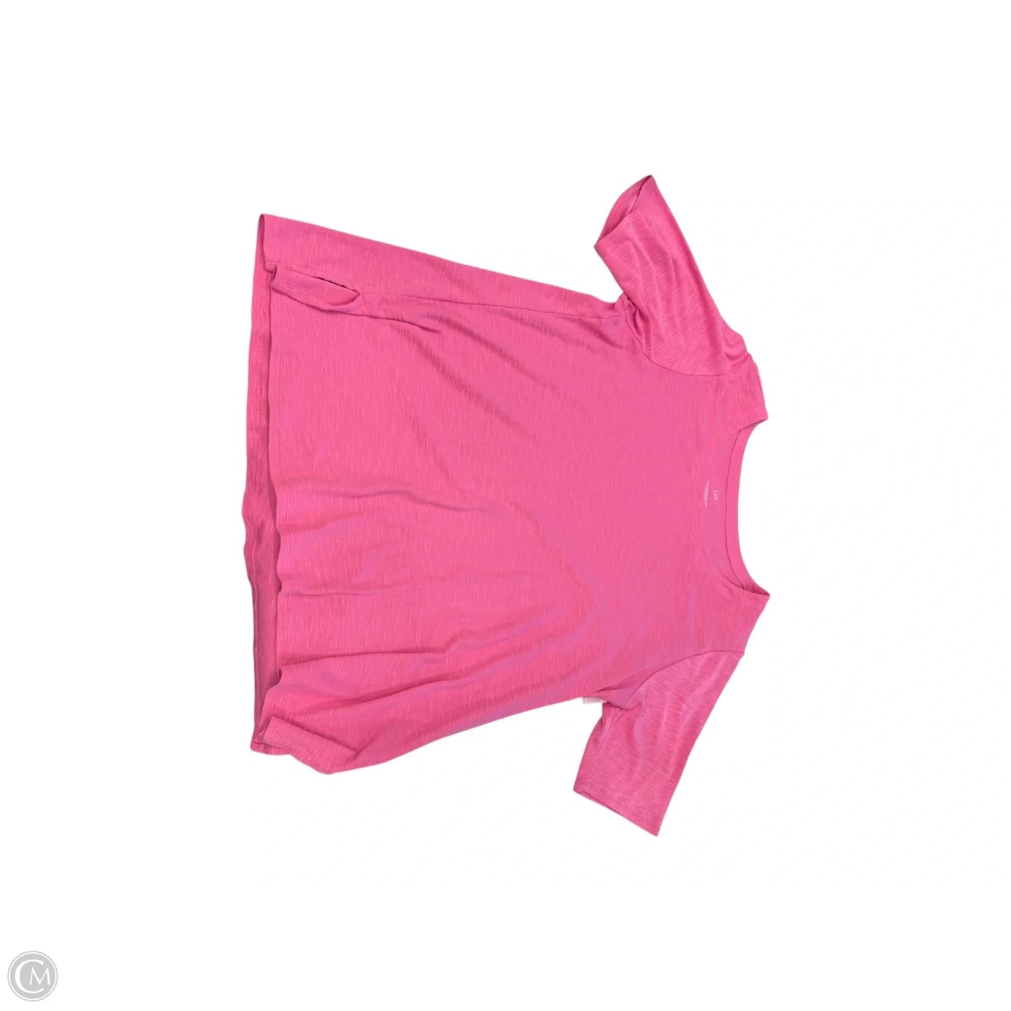 Top Short Sleeve By J. Jill In Pink, Size: M