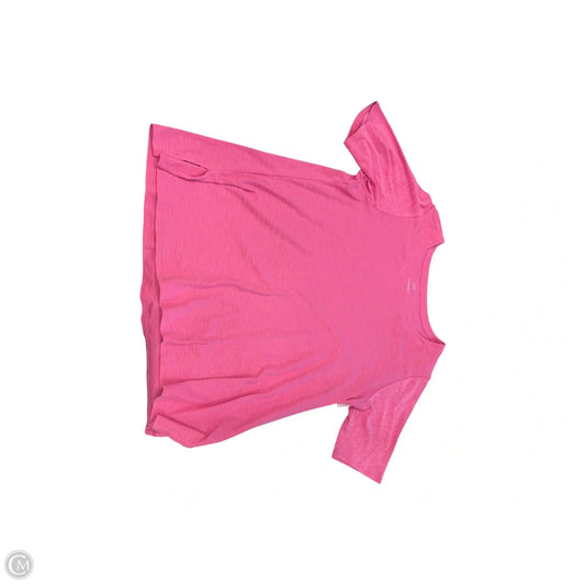 Top Short Sleeve By J. Jill In Pink, Size: M