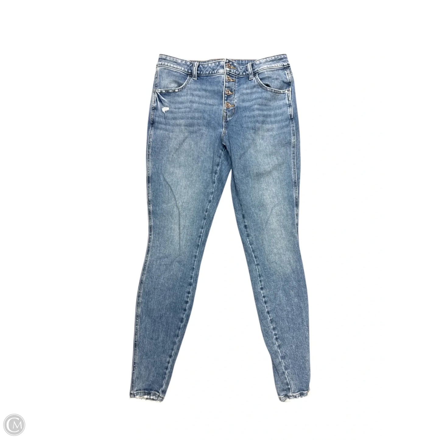Jeans Skinny By Maurices In Blue Denim, Size: 6l