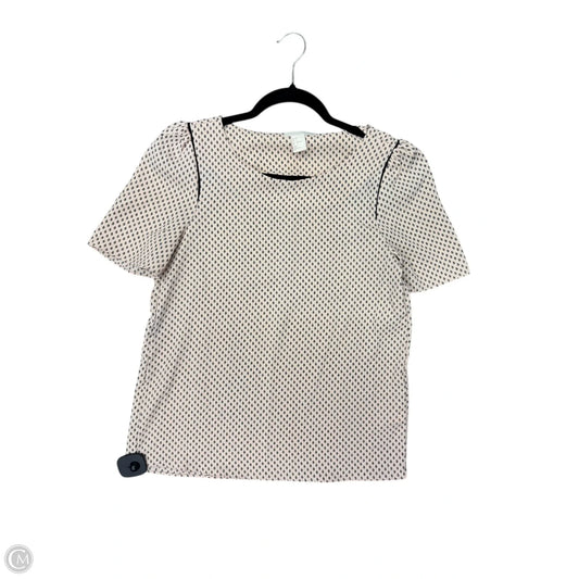 Top Short Sleeve By H&m In Pink, Size: S