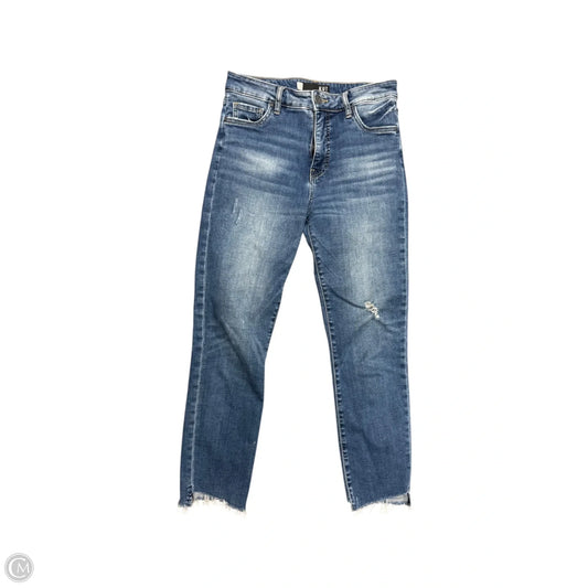 Jeans Straight By Kut In Blue Denim, Size: 2