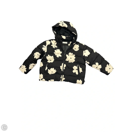 Coat Puffer & Quilted By Ava & Viv In Black, Size: 1x