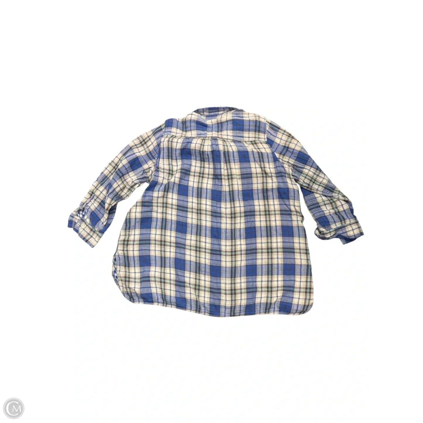 Top Long Sleeve By Lane Bryant In Blue, Size: 3x