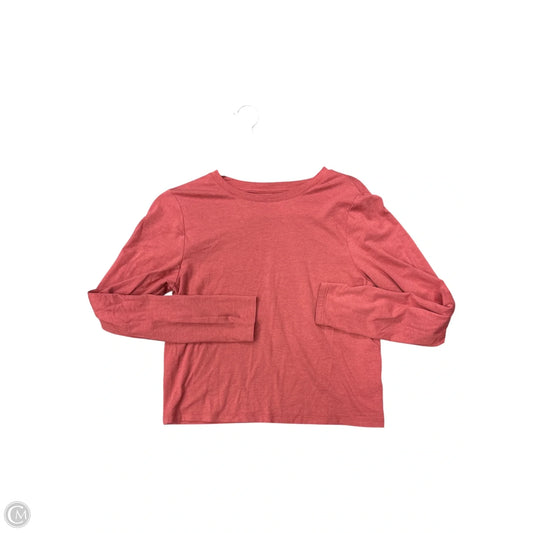 Top Long Sleeve By Old Navy In Red, Size: L
