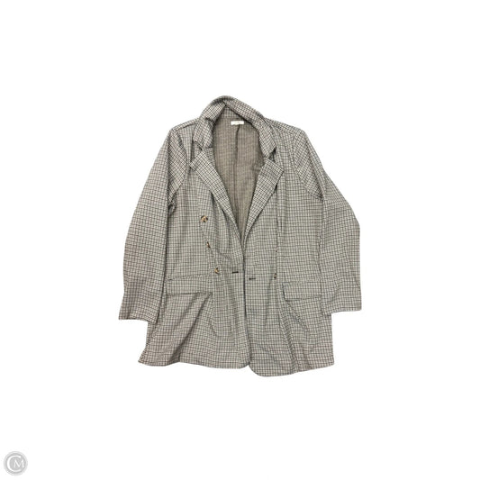 Blazer By Maurices In Checkered Pattern, Size: 1x