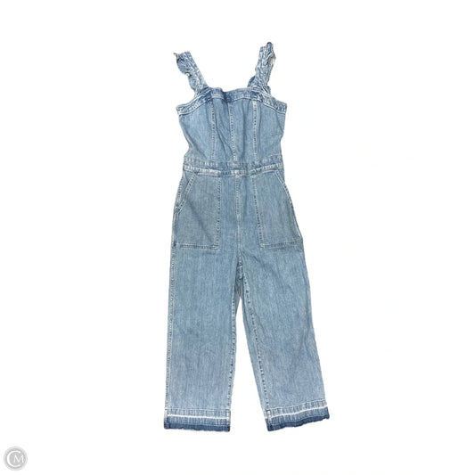 Jumpsuit By Madewell In Blue Denim, Size: 8