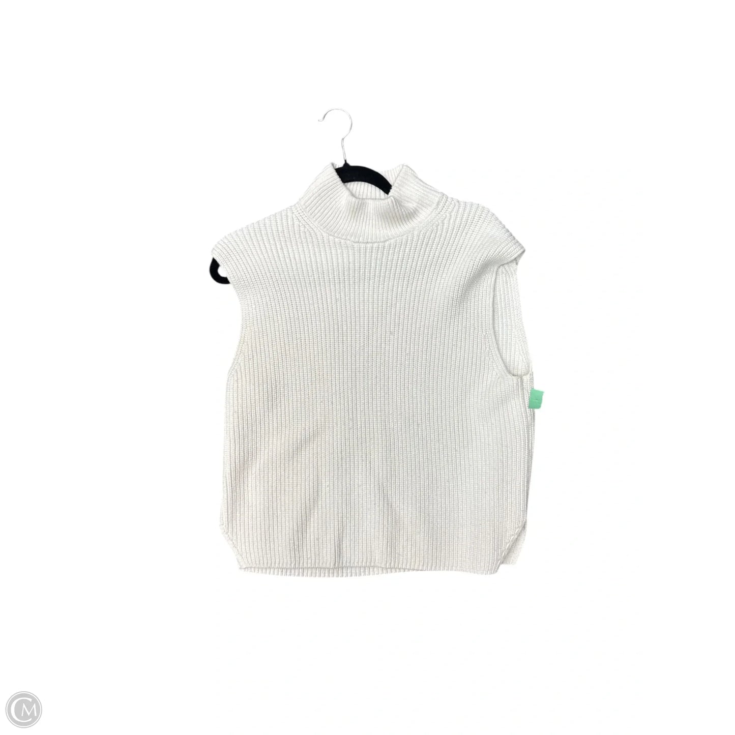 Vest Sweater By Abercrombie And Fitch In White, Size: M